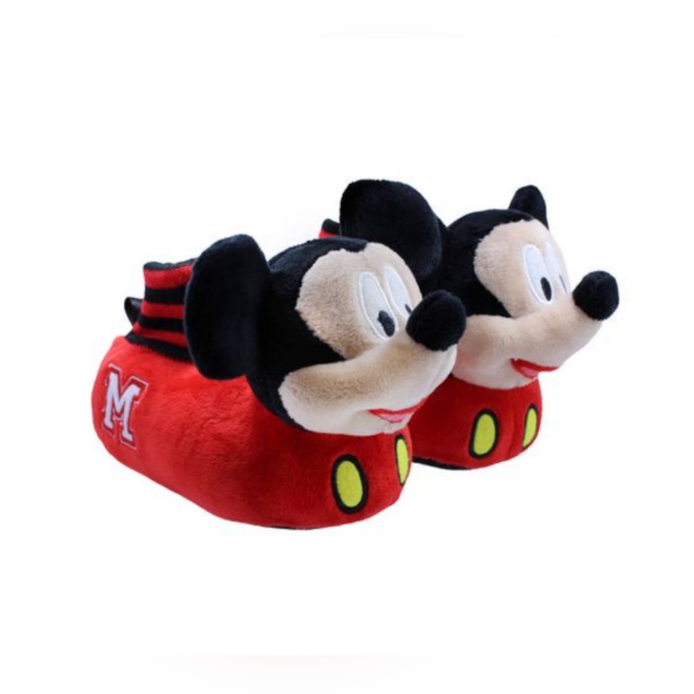 DISNEY 3D Mickey Mouse Child Slippers Size 9-10